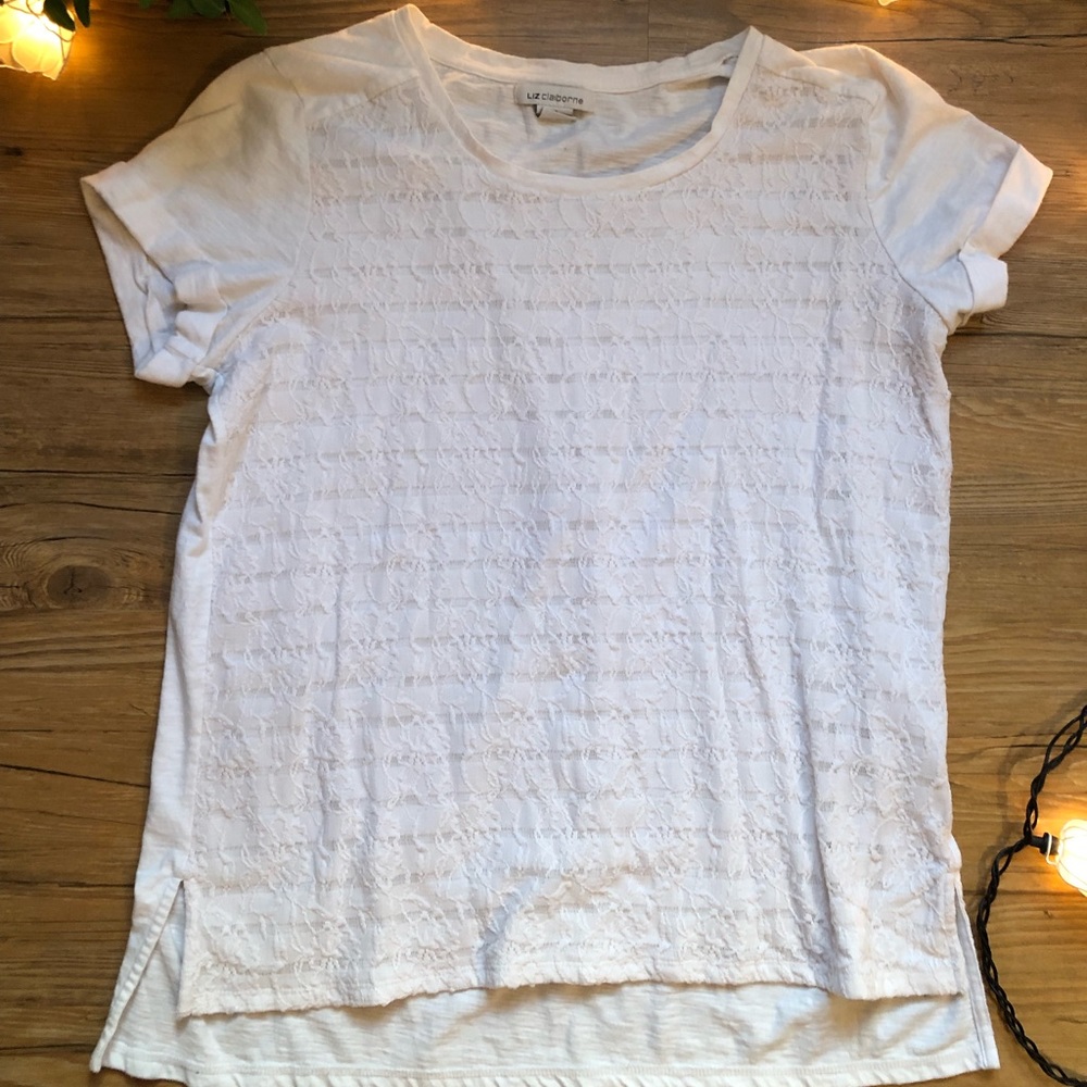 Lace Covered Blouse